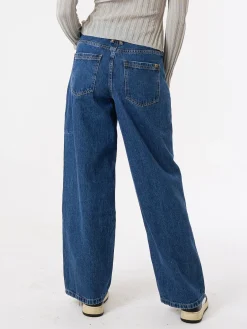 Fashion Thrills Billie Low Loose Jean - Rinsed Blues RinsedBlues
