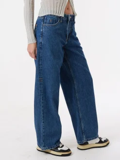 Fashion Thrills Billie Low Loose Jean - Rinsed Blues RinsedBlues