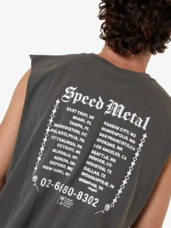 Hot Thrills Bitter End Merch Fit Muscle Tee - Merch Black MerchBlack