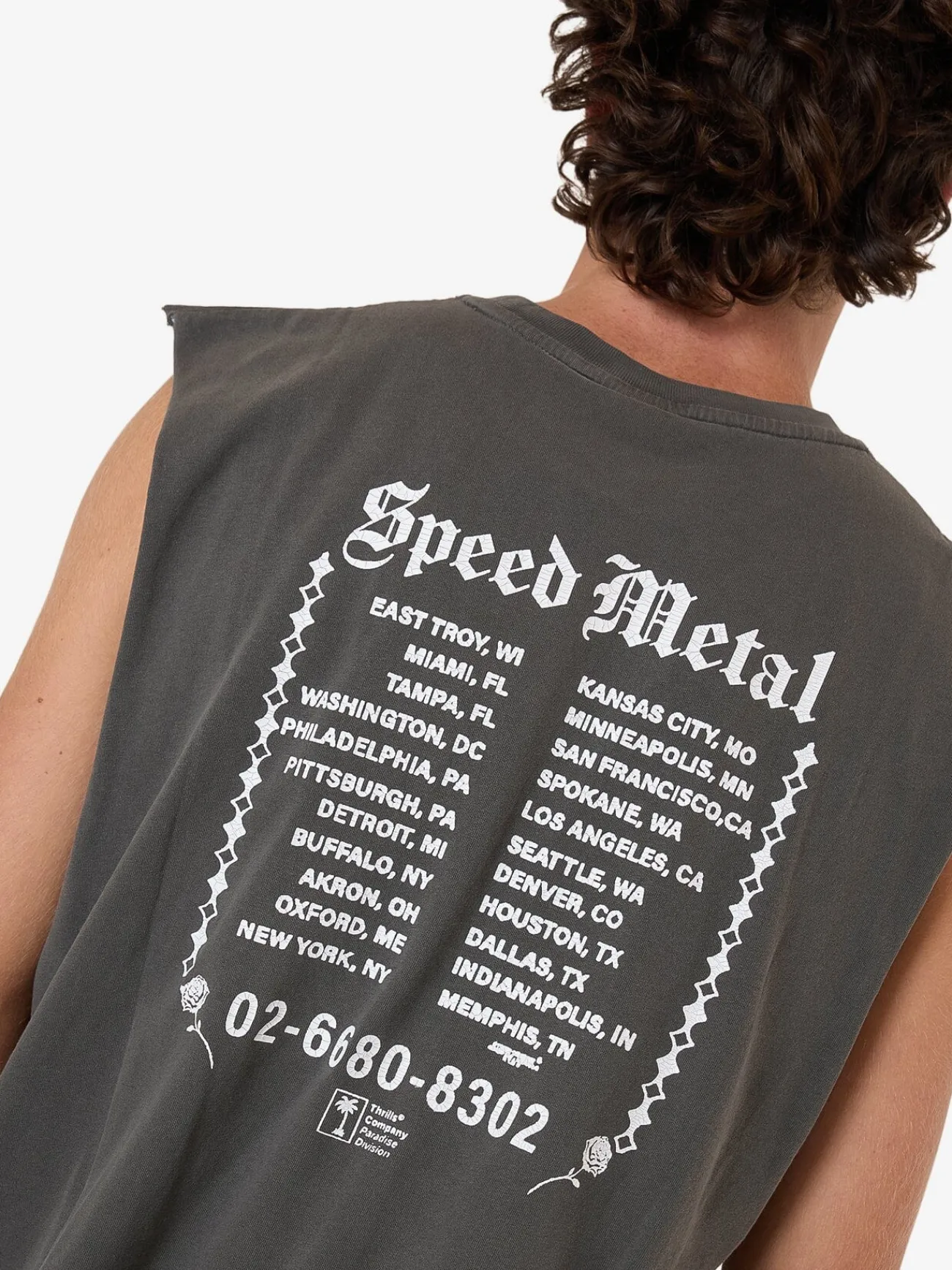Hot Thrills Bitter End Merch Fit Muscle Tee - Merch Black MerchBlack