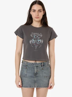 Online Thrills Bitter End Mini Tee - Merch Black MerchBlack