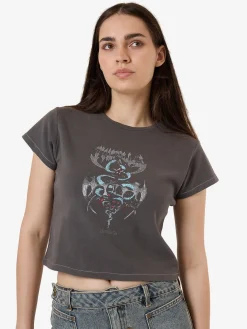 Online Thrills Bitter End Mini Tee - Merch Black MerchBlack