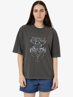 Sale Thrills Bitter End Oversized Tee - Merch Black MerchBlack
