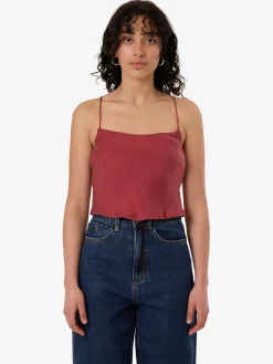 Clearance Thrills Blair Camisole - Cabernet