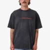 Hot Thrills Blends Oversize Fit Tee - India Ink Fade IndiaInkFade