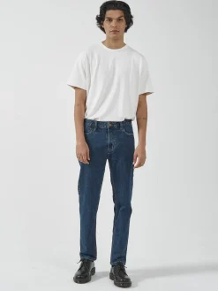 Best Thrills Bones Denim Jean - Dark Rinse Blue DarkRinseBlue