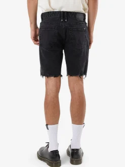 Best Thrills Bones Denim Short - Aged Black AgedBlack