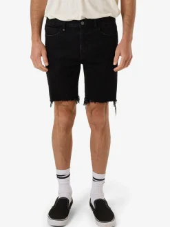 Outlet Thrills Bones Denim Short - Black Rinse BlackRinse