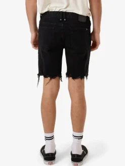 Outlet Thrills Bones Denim Short - Black Rinse BlackRinse