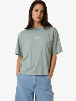 Online Thrills Cache Square Tee - Stormy Sea StormySea