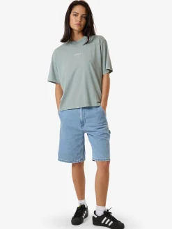 Online Thrills Cache Square Tee - Stormy Sea StormySea