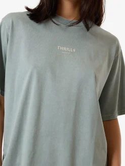Online Thrills Cache Square Tee - Stormy Sea StormySea