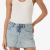 Sale Thrills Candy Skirt - Tainted Blue TaintedBlue