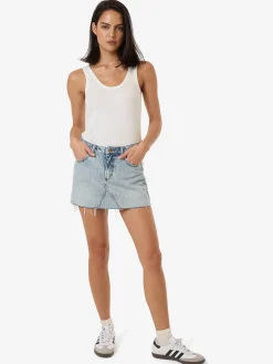 Sale Thrills Candy Skirt - Tainted Blue TaintedBlue