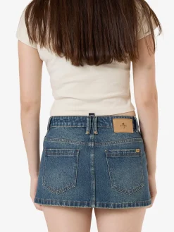 Outlet Thrills Carmen Skirt - Dirty Oil Blue DirtyOilBlue