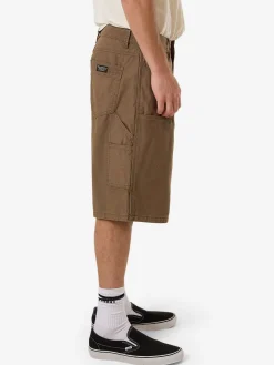 Clearance Thrills Carpenter Big Slacker Double Knee Short - Desert