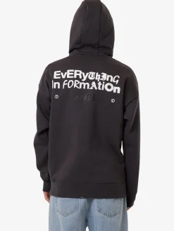 Best Thrills Chain Of Formation Cropped Slouch Pull On Hood - Dark Charcoal DarkCharcoal