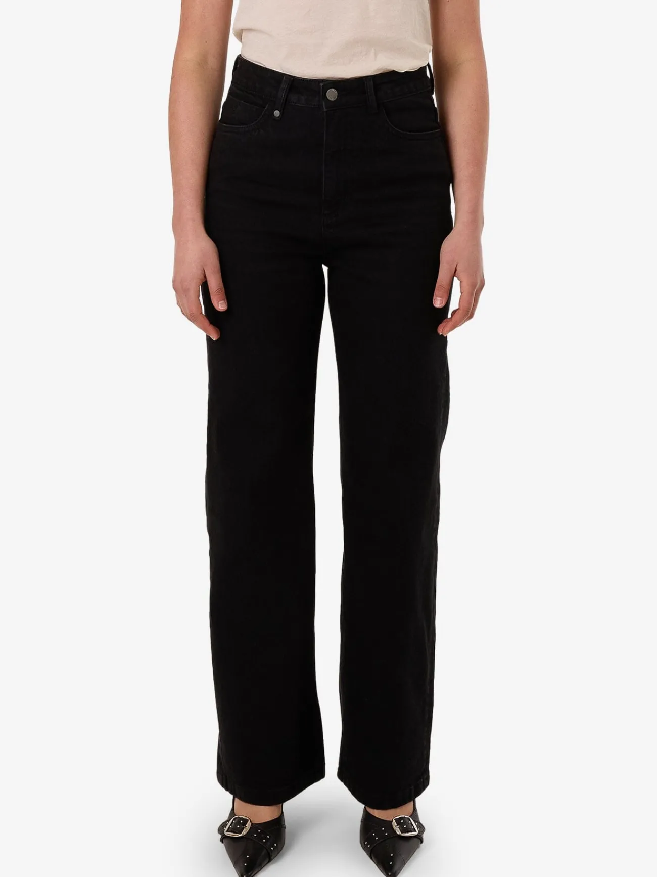 Sale Thrills Cherry Stretch Jean - Black Rinse BlackRinse