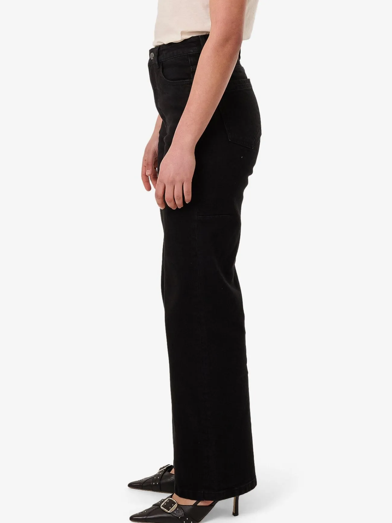 Sale Thrills Cherry Stretch Jean - Black Rinse BlackRinse