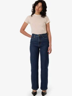New Thrills Cherry Stretch Jean - Rinsed Ink RinsedInk