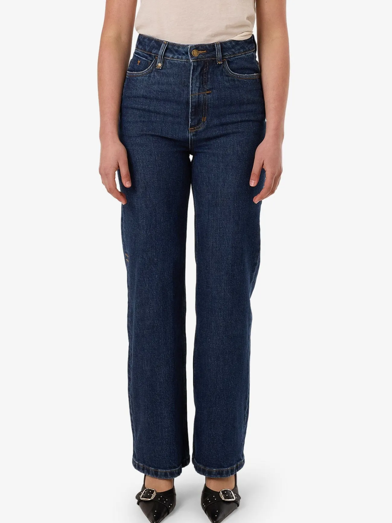 New Thrills Cherry Stretch Jean - Rinsed Ink RinsedInk