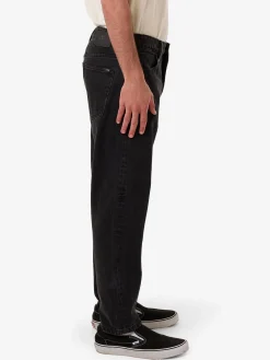 Online Thrills Chopped Denim Jean - Coal