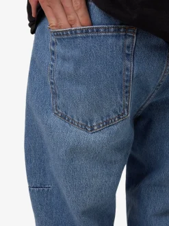 New Thrills Chopped Denim Jean - Dark Dust Blue DarkDustBlue