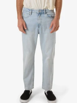 Sale Thrills Chopped Denim Jean - Ether Blue EtherBlue
