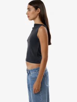 Outlet Thrills Compact Spaces Sabrina Tank - Dark Charcoal Fade DarkCharcoalFade