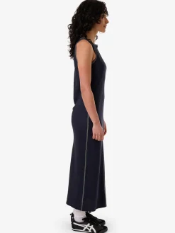 Fashion Thrills Contour Slip Midi Dress - Peacoat