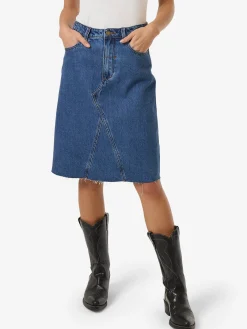 Sale Thrills Cooper Skirt - Double Rinsed Blues DoubleRinsedBlues