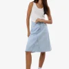 Sale Thrills Cooper Skirt - Light Ash Blue LightAshBlue