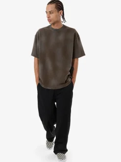 Best Thrills Cortex Worn Box Fit Oversize Tee - Faded Tarmac FadedTarmac