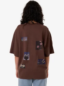 Hot Thrills Dalia Oversized Tee - Coffee