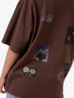 Hot Thrills Dalia Oversized Tee - Coffee