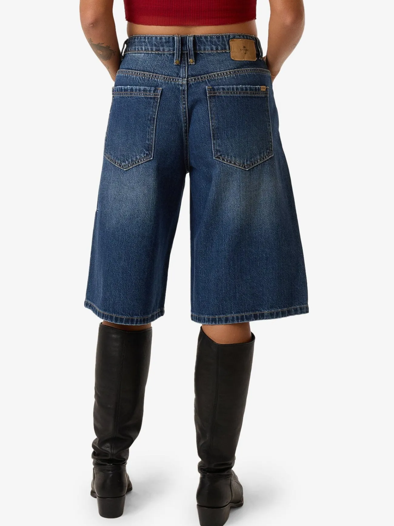 Clearance Thrills Darcy Short - Roadhouse Blue RoadhouseBlue