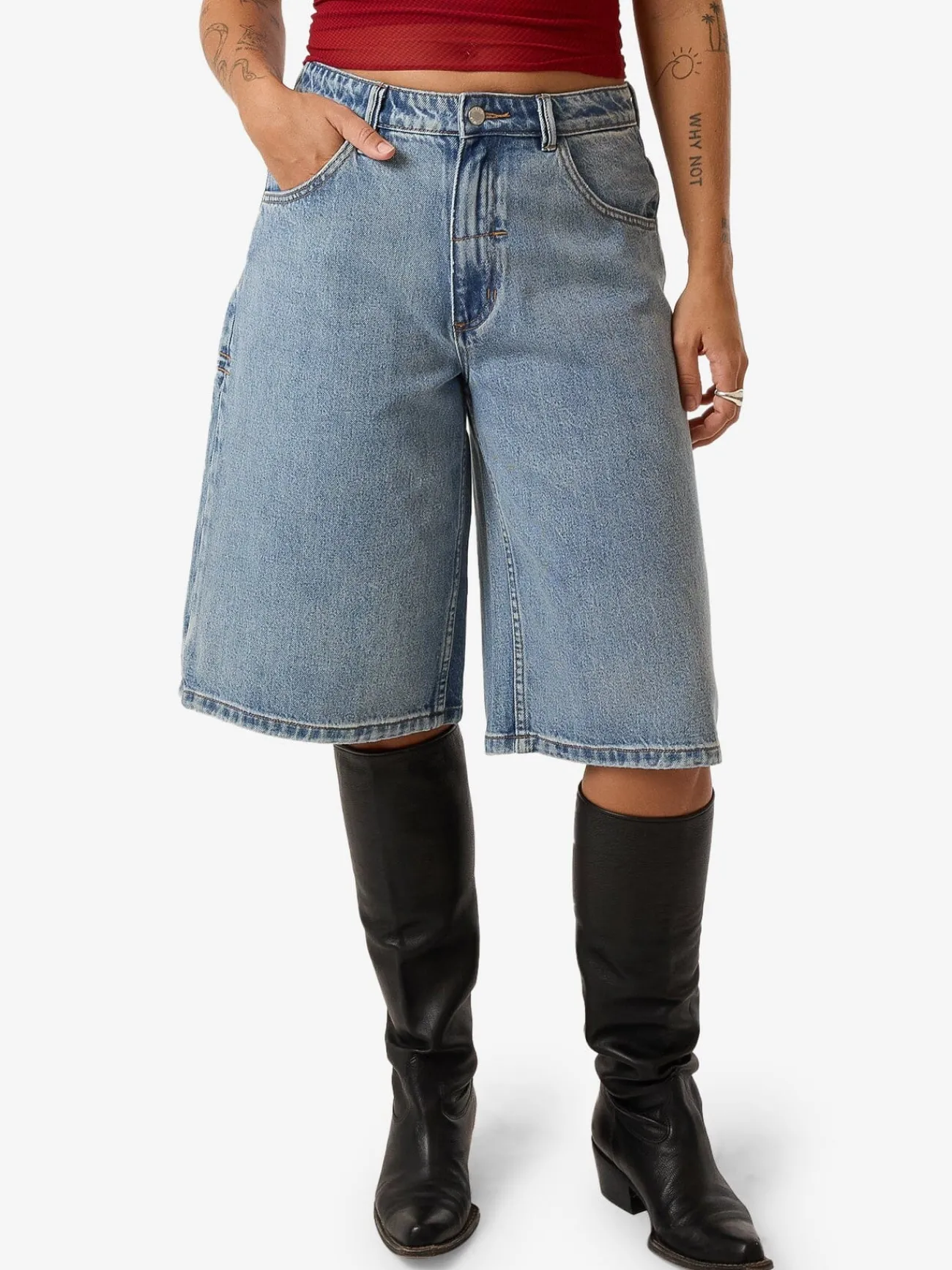 Sale Thrills Darcy Short - Vintage Timeworn Blue VintageTimewornBlue
