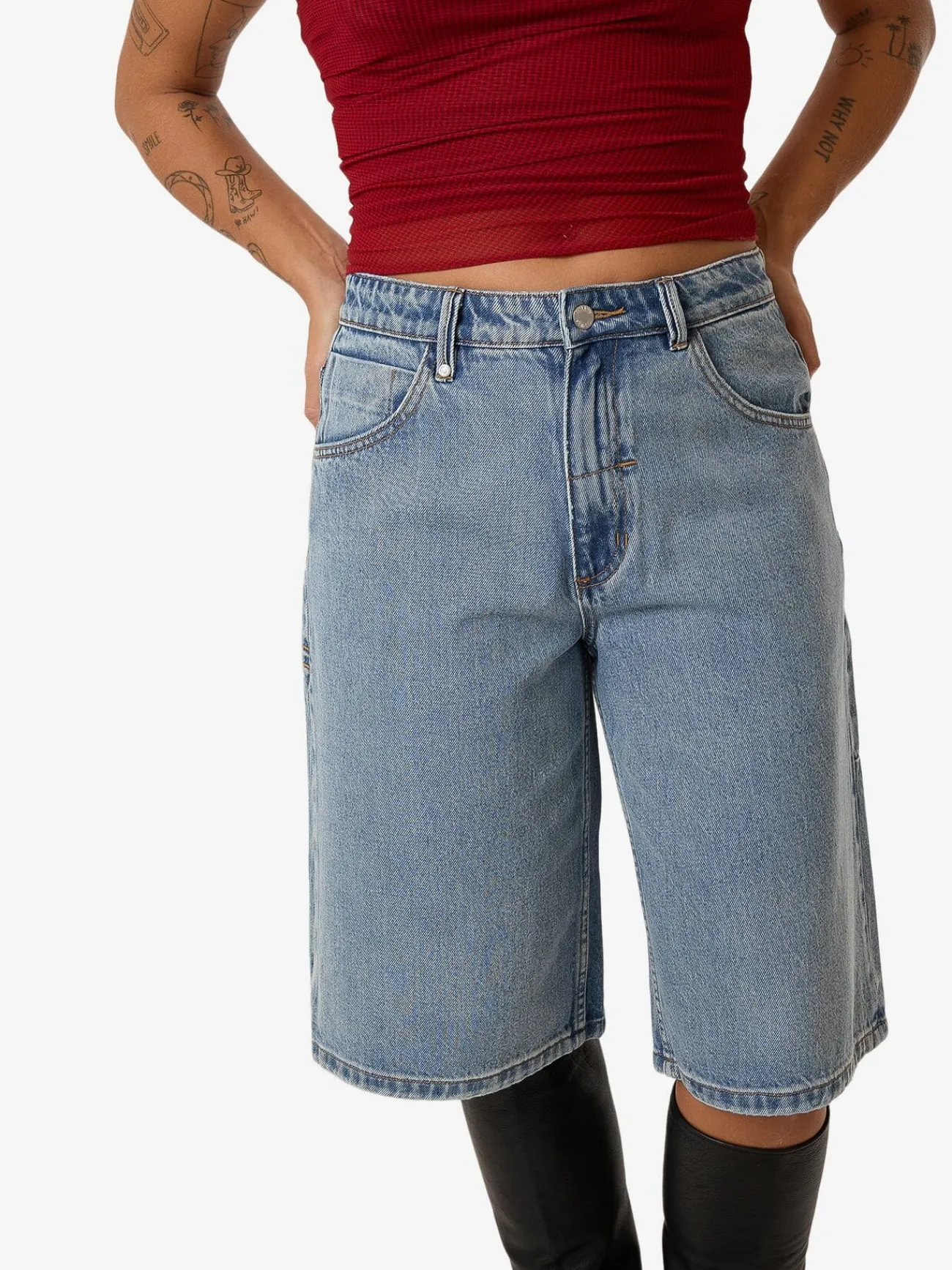 Sale Thrills Darcy Short - Vintage Timeworn Blue VintageTimewornBlue