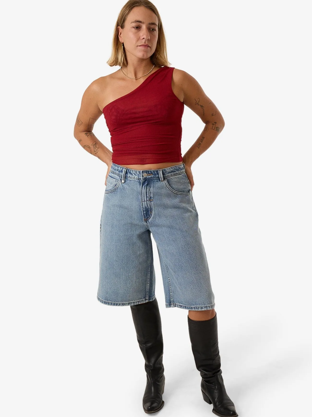 Sale Thrills Darcy Short - Vintage Timeworn Blue VintageTimewornBlue