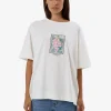 Sale Thrills Deadly Belle Box Tee - Dirty White DirtyWhite