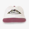 Discount Thrills Deadly Garden 6 Panel Cap - Heritage White - Hawthorn Rose HawthornRose