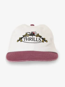 Discount Thrills Deadly Garden 6 Panel Cap - Heritage White - Hawthorn Rose HawthornRose