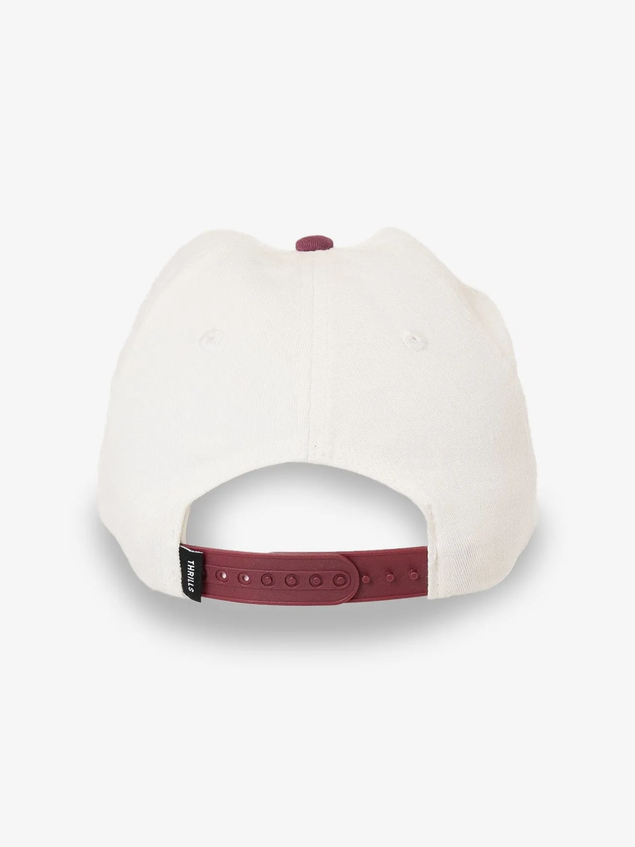 Discount Thrills Deadly Garden 6 Panel Cap - Heritage White - Hawthorn Rose HawthornRose