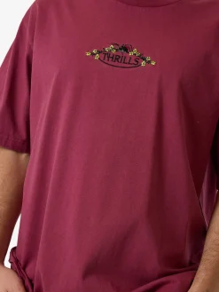 Outlet Thrills Deadly Garden Oversize Fit Tee - Hawthorn Rose HawthornRose