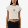 Discount Thrills Deadly Posy Mini Tee - Heritage White HeritageWhite