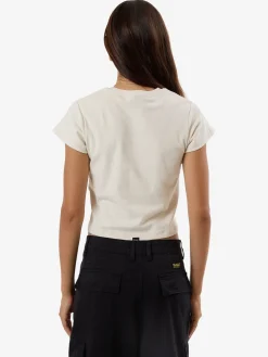 Discount Thrills Deadly Posy Mini Tee - Heritage White HeritageWhite