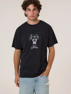 Hot Thrills Deadly Pursuit Merch Fit Tee - Washed Black WashedBlack