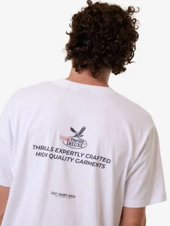 Online Thrills Deluxe Merch Fit Tee - White