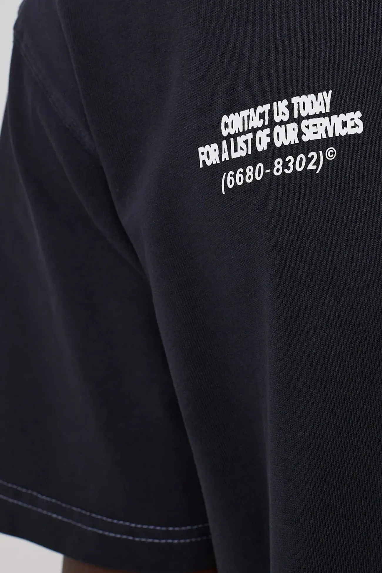 Outlet Thrills Dispatch Box Fit Oversize Short Tee - Dark Navy DarkNavy