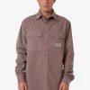 Online Thrills Double Meaning Long Sleeve Shirt - Dove